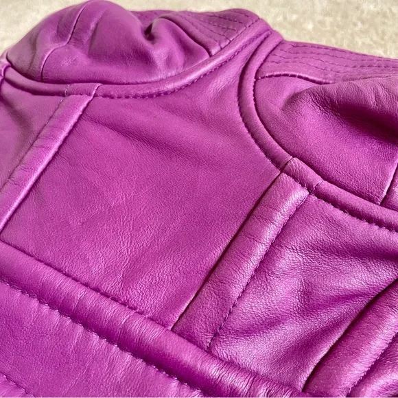 BEBE 💯% Genuine Leather Bustier Dress with Hi-Lo Hem, size XXS - Picture 2 of 3